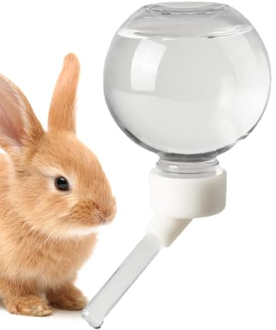 Botella para hámster – Dispensador automático a Prueba de y antigoteo, para Animales pequeños como cobayas, Gerbils, Conejos, Chinchillas, hámsters Enanos y