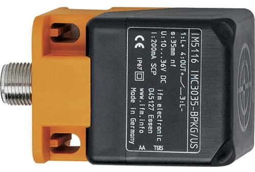 ifm Electronic Induktiver Näherungsschalter 40 x 40 mm Nicht bündig PNP IM5131