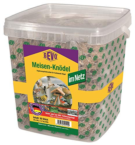 Gevo Meisenknödel im Netz ohne Folie 30 Stück im Eimer