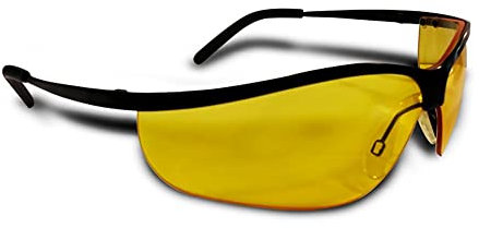 Shilba Shooter Gafas protección de Caza, Unisex Adulto, Negro, S