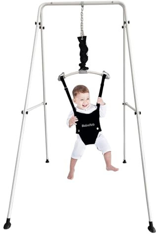 Baby Türpullover und Babywippe mit Ständer für aktive Babys, die gerne springen und Spaß haben Kleinkind Säugling 6-24 Monate