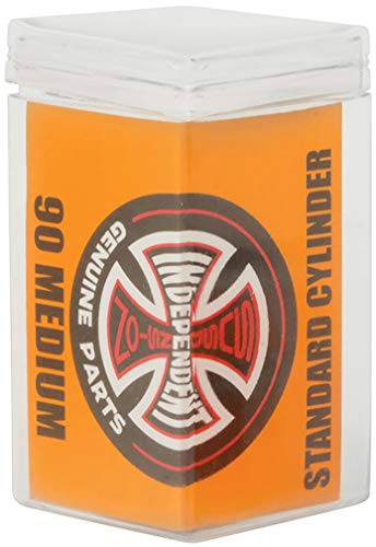 Independent BUSHINGS Standard Cylinder Bushings Gommini Ricambio Trucks (Confezione per 2 Trucks) (Medium 90a Orange)