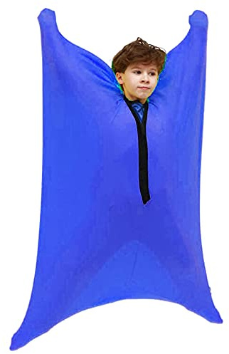 Pipicat Sensory Body Sock para niños, elástico Sensory Sox para niños niñas, envoltura de cuerpo completo para aliviar el estrés, bolsa mágica de jardín de infancia, juguete de entrenamiento sensorial