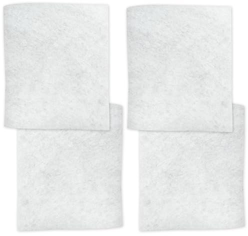 Dunstabzugshaube Filter 4 Stück 57x47 cm zuschneidbar EXTRA STARK 10mm Abzugshaube Filter universell einsetzbar Dunstabzug Filter - Filtermatte - Dunstfilter 4er Pack