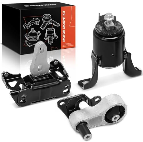 Frankberg 1 roulement moteur + 1 roulement de transmission + 1 palier de support de couple avant arrière boîte de vitesses manuelle compatible avec Fiesta VI CB1 CCN 1,6 L 2010-2017 - Pièce de