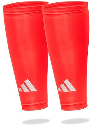 adidas Unisex's Aeroready Calf Compression Socks, red, L-XL
