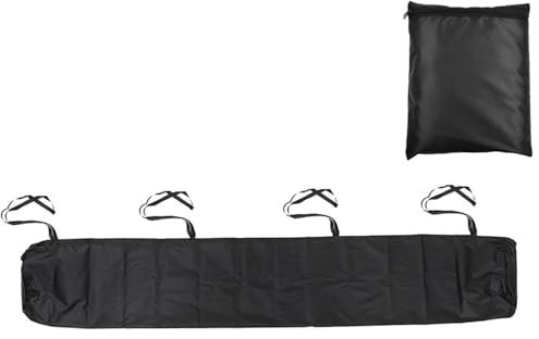JDMA 400CM Housse de Protection pour auvent d'extérieur, Housse pour auvent de terrasse imperméable, Housse étanche à la poussière, Housse de Store avec Sac de Rangement