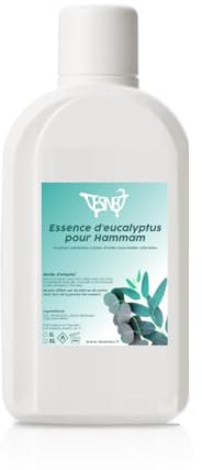 Desineo Essence d'eucalyptus pour hammam 1 Litre aromathérapie émulsion parfumée