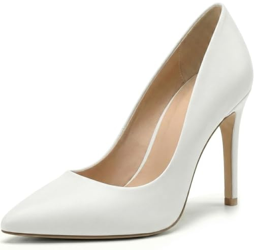 Womens Stiletto High Heel Pointed Toe Pumps Ladies Wedding Bridal Occasion Heeled Clubbing Work Fashion Court Shoes Size 3-12