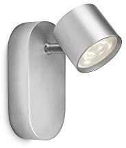 Philips myLiving Star - Foco de pared, iluminación interior, LED, aluminio, color gris