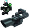 IRON JIA'S 2.5-10X40 Rifle Scope, Telemetro tattico da caccia Ottica Cannochiale con Verde Laser Dot Sight a Mirino Punto Reflex Sight 3MOA