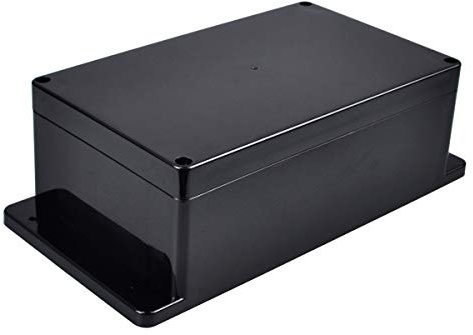 Therlan Scatola di Giunzione Elettronica Impermeabile IP65, Scatola di collegamento per Cablaggio, Scatola di Derivazione da Parete, Scatola di Collegamento in Plastica ABS (200x120x75 mm)