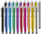 Rpanle 20 Pièces Stylet Stylo, Stylet Tablette Universels Capacitifs pour Écran Tactile pour Samsung Galaxy Mi et Tous Téléphone Tablet avec Écran Tactile Capacitif, Plusieurs Couleurs