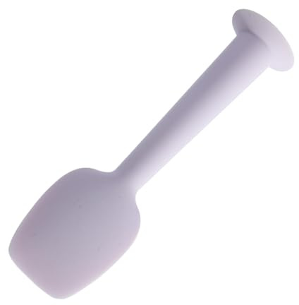 Spátula para bebés para crema de pañales, espátula de tope de bebé | Espátula para pañales para bebés con base de succión | Herramienta de bálsamo aplicador de pasta de silicona para las mejillas y el