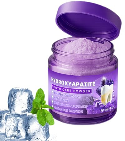 SUJEBKC Zahnpulver Weiße Zähne,Zahnreparatur Mineral Puder,Zahnrestaurations Mineralpuder,Zahnweiss Pulver Zahnstärkung Und Zahnfleischpflege,Erfrischt Den Atemb