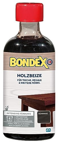 BONDEX mordente legno NERO (Schwarz) 250 ML
