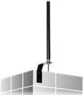 DELOCK Antenne LTE GSM UTMS SMA 3dBi starr, mit Anschlusskab