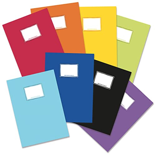 Papierdrachen 8 Heftumschläge Papier Kinder DIN A4 einfarbig