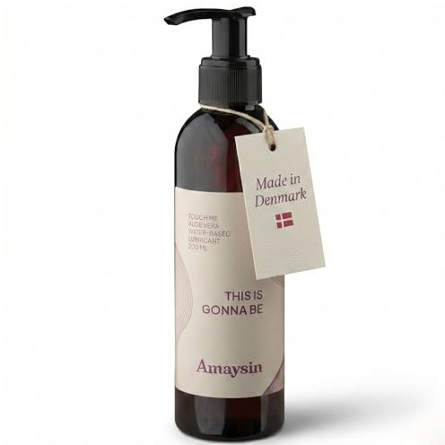 Amaysin 200 ml Aloe Vera Water-Based Lube - Toy & Condom Safe Lube Gel