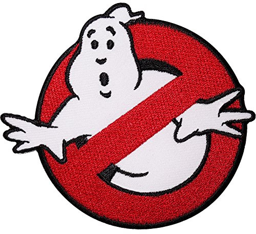 Ghostbusters Embroidered Iron Sew On Patch Fancy Dress Costume T Shirt Bag Badge
