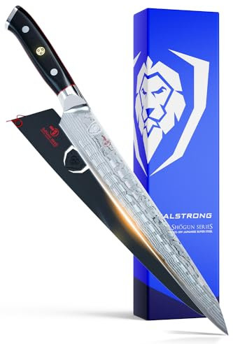 DALSTRONG Sujihiki Coltello per affettare - 10,5 - Shogun Series - Acciaio inossidabile giapponese AUS-10V w/guaina per coltello