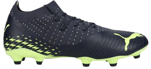 Puma Mens Future Z 3.4 Firm Ground, Artificial Ground Soccer Cleats, Parisian Night-Fizzy Light-Pistachio, 9