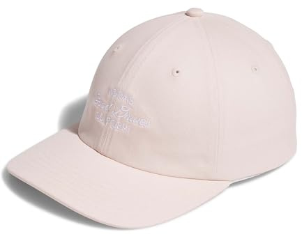 adidas Femme Good Drives 6 Panel Hat, Blush Pink, S-M