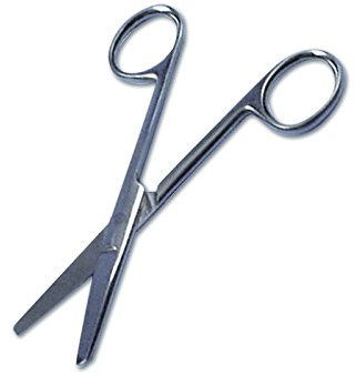 Ciseaux mousse droits Dimension 14 cm - C100114- Certifié France Medical Industrie