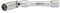 KS Tools 500.7312 3/8 Glühkerzen-Gelenknüsse, lang, 150mm, 9mm