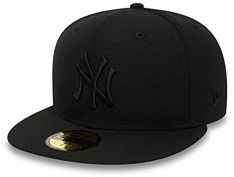 New Era New York Yankees Cap 59Fifty Basecap Baseball Fitted Kappe MLB BoB schwarz - 8-64cm (XXL)