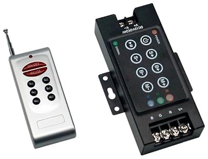 NOAMED Fengyan Lighting Accessories 4pcs/Set 8 Keys 360w Led Controller 30A High Power 7-Colour RGB Codeable Controller Project Model