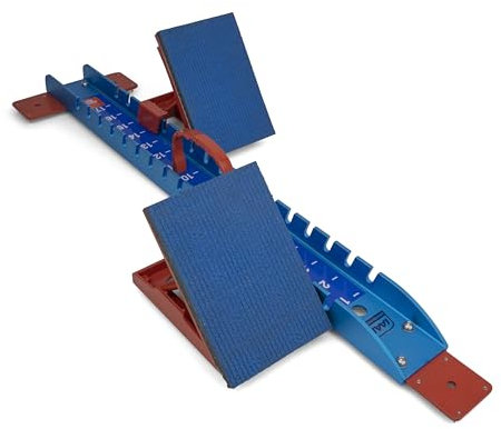 HAEST Nordic Wettkampfstartblock Elite - Startblock Leichtathletik - Mit Extra Breiten Pedalen Und Griff