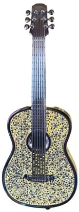 Bath and Body Sparkly Guitar Adjustable Wallflowers Scent Control Fragrance Nightlight Plug