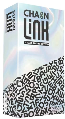 Viral Studios Chainlink - Guess the Sequence Party Game, Fast Paced Word Game for Adults & Kids, 450 Cards Fun Cards for Family Nights, Gatherings, & Parties Ages 15 +
