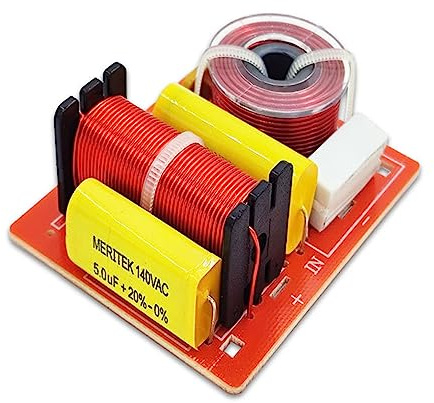 Divisor de frecuencia cruzado de 2 vías para altavoces de estantería y mejores experiencias de cine en casa divisor de frecuencia