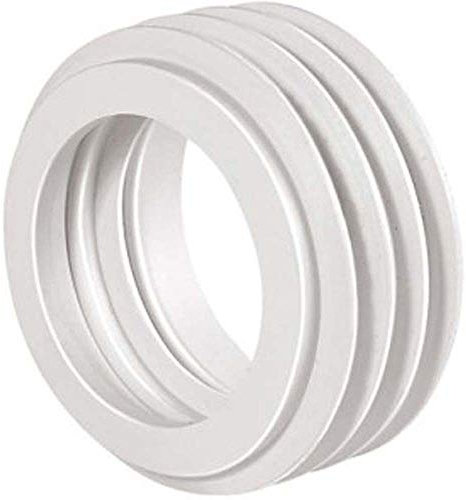 Morsetto per wc bianco 55mm - diametro interno 40/44mm