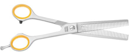 EHASO langlebige, doppelseitige Effilierschere, 17cm mit 30er Zahnung