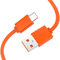 Power Charger USB C Cable Compatible with Beats Flex Wireless Earbuds,Studio Buds,Fit Pro/X Kim Earphones, JBL 125TWS Samsung Galaxy Buds Plus/Pro,Jabra/Skullcandy,Bose Sport Earbuds (3.3ft-Orange)