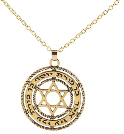 Vintage Jewelry Findings Religious Necklaces Star of David Pendant Necklace Magen David Pendant Judaica Jewish Jewelry