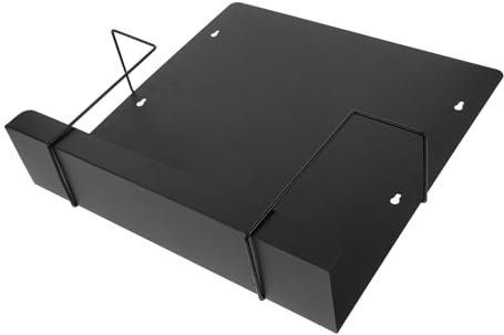 Angoily Metallregalsystem Für Wandmontage Schallplatten-aufbewahrungsregal Cd Und Dvd-wandhalterung Würfel-medienregal Für Schlafzimmer Und Wohnzimmer