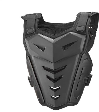 Leichte Upgrade-Brustpanzerung, Motorradweste Schutzausrüstung Brustpanzer Motorradwesten Radfahren Motorrad WesteSkifahren Reiten Skateboarding Brust Rücken Beschützer Anti-Fall Gear