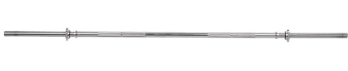 Sport-Thieme Langhantelstange | ø 30 mm | Professional Silber glänzend | Premium Qualität | gerändelte Grifffläche | Eigen Gewicht: ca. 10 kg | Belastbarkeit: max. 150 kg