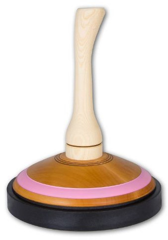 Drechslerei WIMMER Holzeisstock für Damen Colour (pink/rosa)
