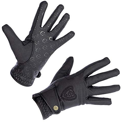 Kerbl Winter-Reithandschuh Mora, schwarz, Gr. M