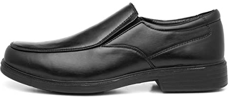 Hobos Brady Mens Black Slip On Formal Shoe - Size 8 UK - Black
