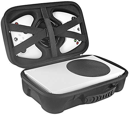 Yuhtech Travel Case for Xbox Series S Console, Storage Bag for Xbox Series S Game Console, Controller and Gaming Accessories