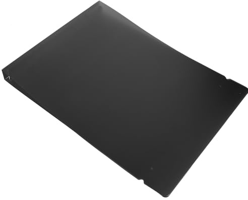 NAMOARLY Documenti Raccoglitore in Plastica Nera Portatile Cartella Leggero per Back To School Party Facile da Trasportare per Ufficio e Scuola