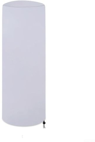 Funda para calentador de patio diseñada con tela Oxford impermeable y a prueba de polvo, que ofrece una protección fiable contra las condiciones climáticas al aire libre (plata)