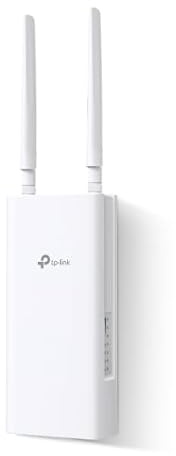 TP-Link Archer MR402-Outdoor Router 4G LTE Esterno, WiFi AC1200Mbps Dual Band, IP65 Impermeabile, Supporto PoE/DC, Cat4 fino a 150Mbps, Tecnologia OneMesh, Installazione a Palo/Parete, Plug&Play