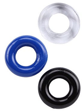 ANELLI FALLICI ULTRA RESISTENTI - 3 DIMENSIONI